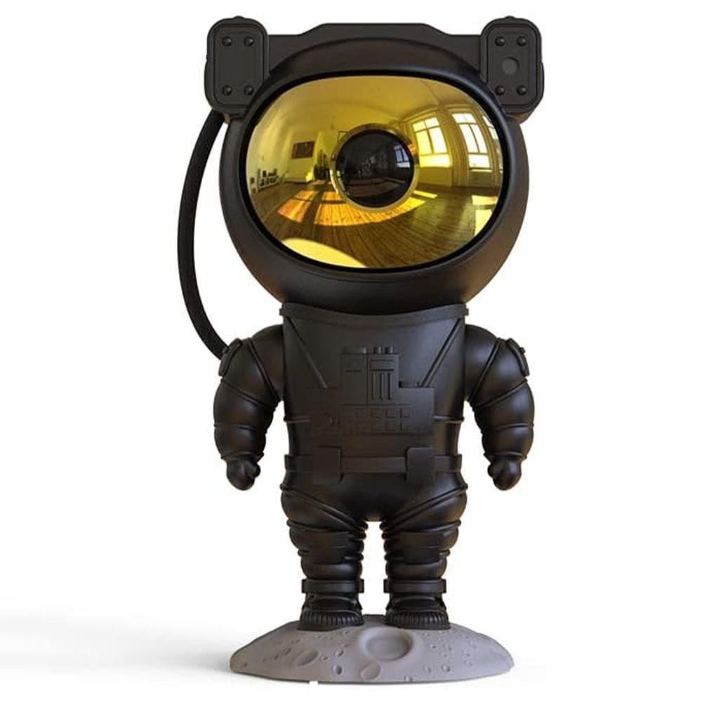 Projetor Astronauta Led Estrela Espaço Galaxia Nebulosa Usb Decoraçao Espacial Quarto Casa Mesa Escritorio