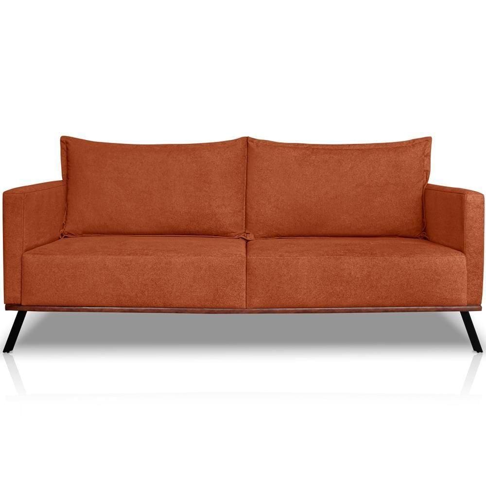 Sofa Aya 3 Lugares Para Sala De Estar 200cm Boucle 3303 Ezz 3303