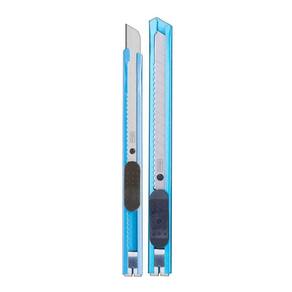 Kit Estilete Estreito De Metal C- Trava Es05 Tilibra - C- 12 Laminas Azul