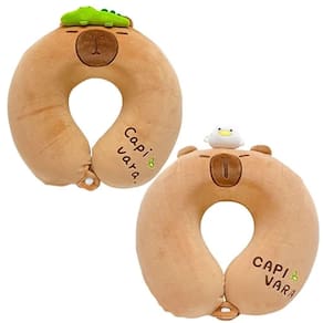 Travesseiro de Viagem Capivara para Conforto e Descanso