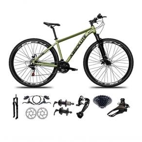 Bicicleta Aro 29 Absolute Nero 5 Freio Hidráulico K7 27v Garfo Com Trava - Oliva Tam.15