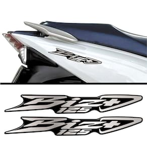 Faixa Adesivo Biz 125 + 2006 2007 Resinado Kit 06 07 Cromado