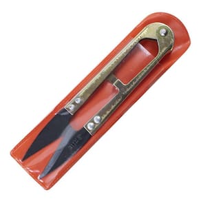 Tesoura De Arremate Metal 11cm Dourada Pequena Tc-805ge