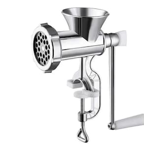 Moedor De Carne Manual Maquina Moer Hamburguer Alimentos Embutidos Mimoso Semi Profissional Completo