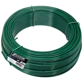 Arame P/ Tela Revestido Pvc 1kg Verde Bwg16 1,65mm Tradestar