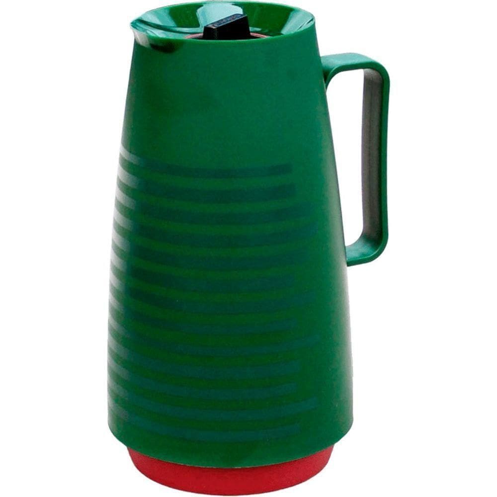 Garrafa Térmica Mesa Natalina Verde Noel Café Leite De 500ml