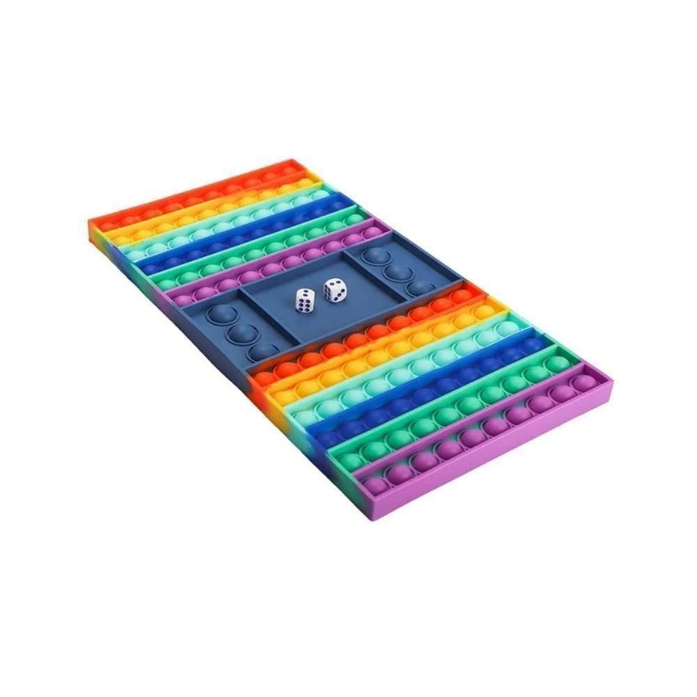 Pop It Gamer Com Dados 32x19cm