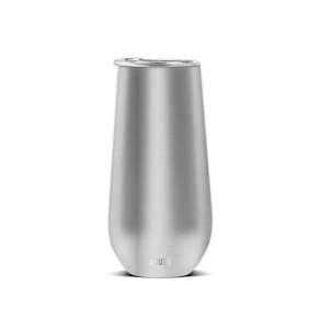 Copo Taça Térmica Aduze Champagne Espumante Drink Lux Prata Cintilante 150ml