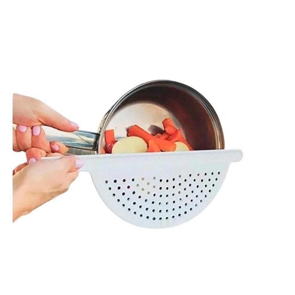 Escorredor Meia Lua Para Legumes Massas Cozinha Decor-útil