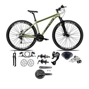 Bicicleta Aro 29 Absolute Nero 5 Câmbios 27v Shimano Altus Freios Hidráulicos - Oliva Tam.17