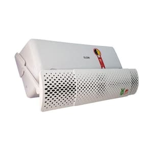 Defletor Para Ar Condicionado Ajustavel Pvc 71cm A 101cm Com Filtro