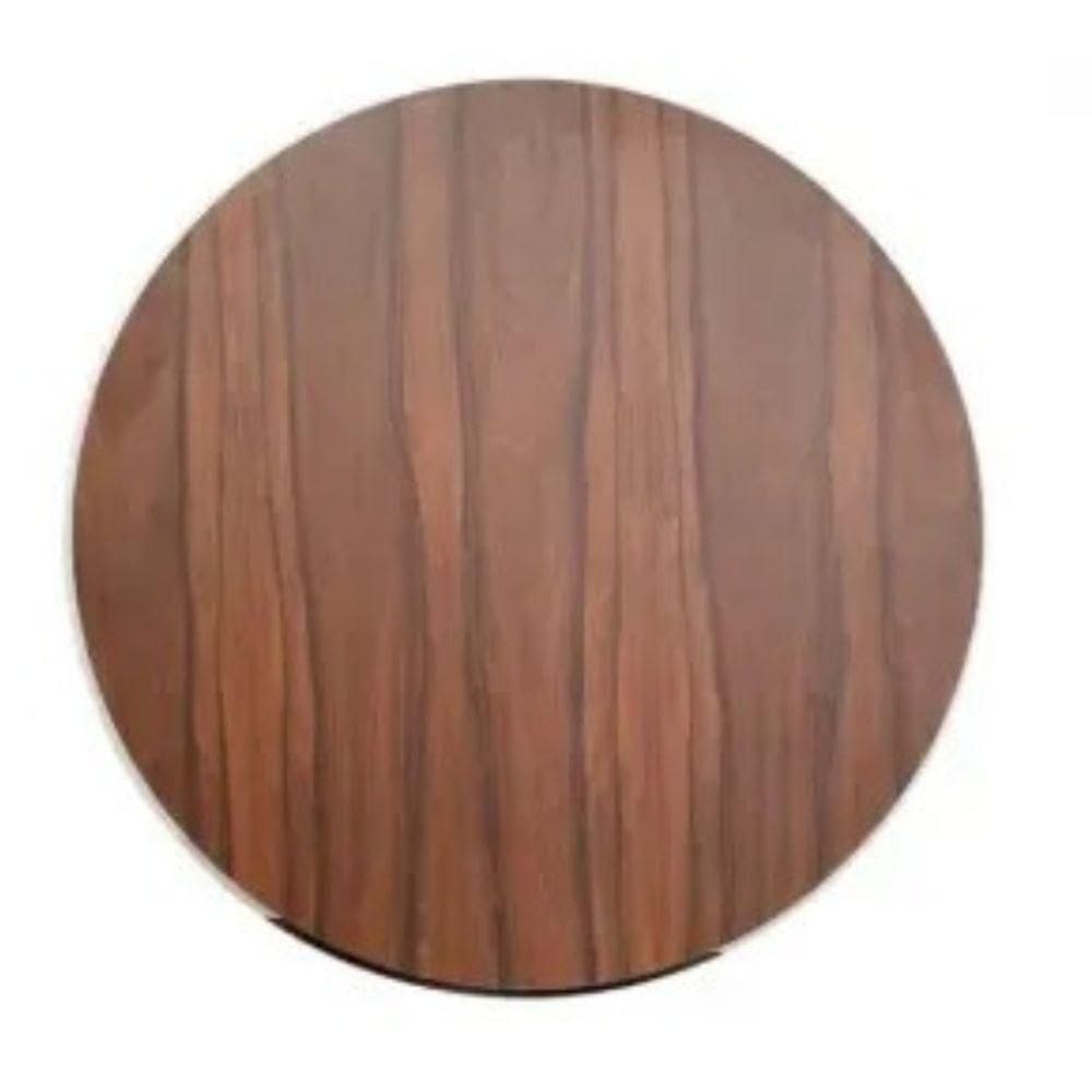 Tampo Em Mdf Oval 198x122 Cm - Pau Ferro Cor Marrom