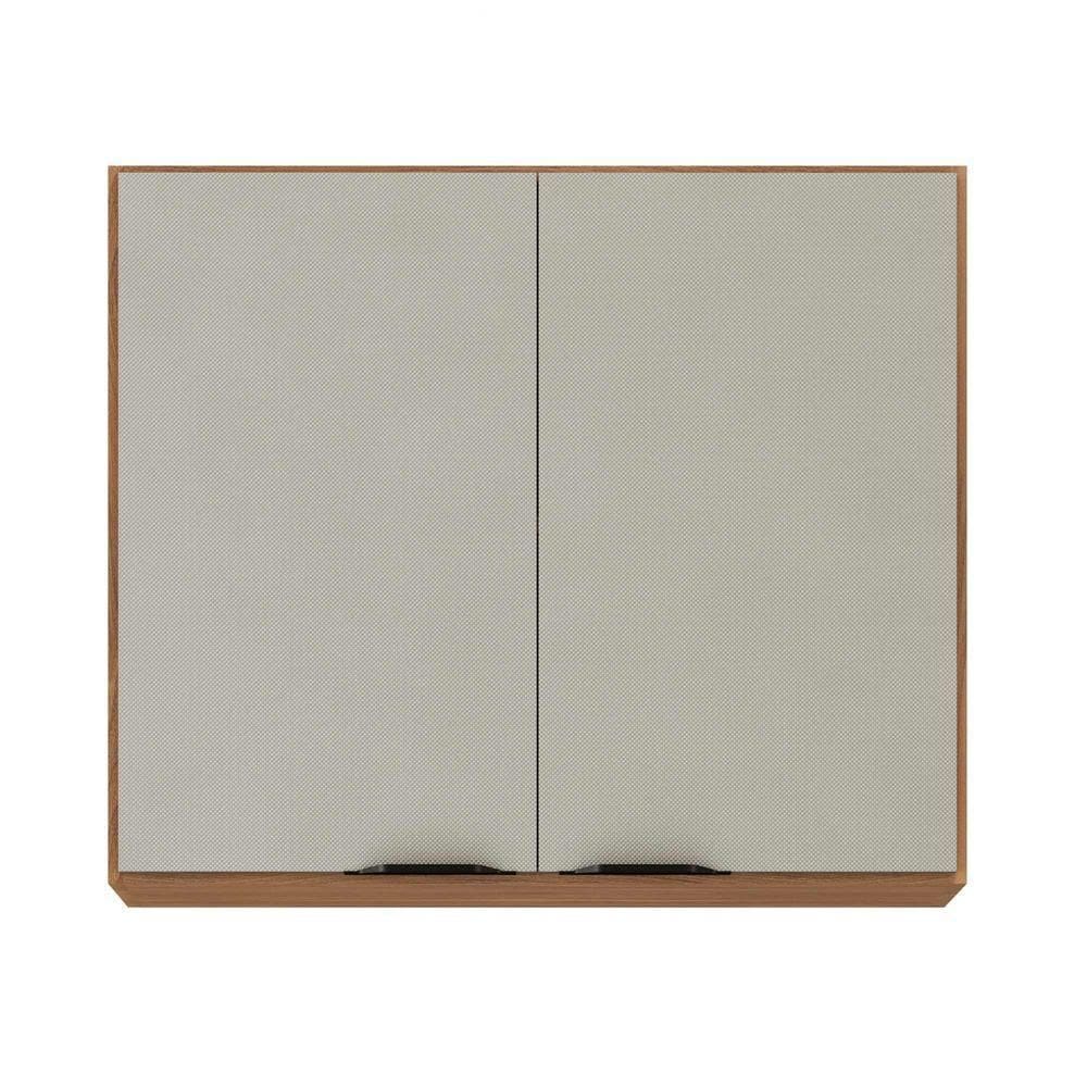 Armário Aéreo 2 Portas 80cm Firenze Amendola Touch/nude Tx - Demóbile
