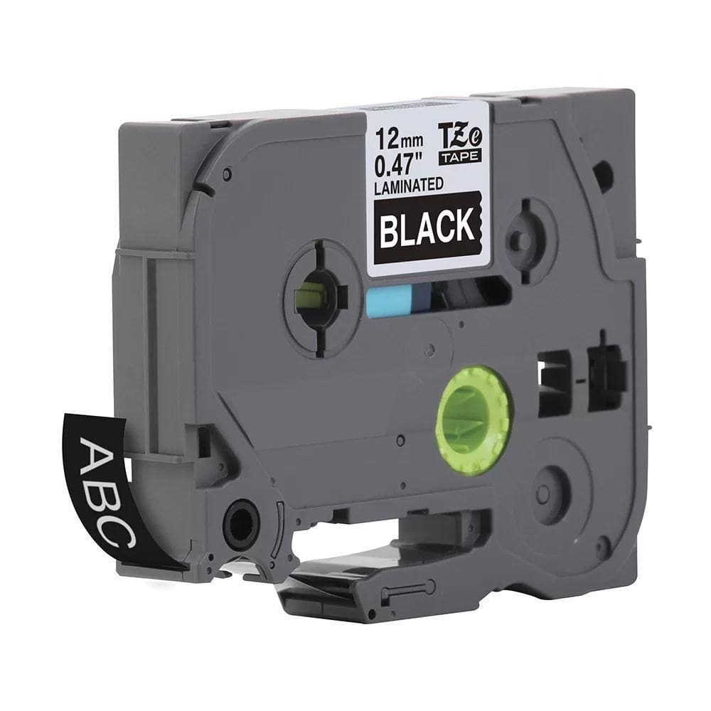 Fita Compatível Brother Tze-335 Preta Black 12mm