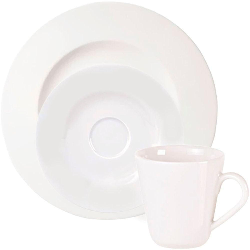Kit Jogo Café Lanche 8peças 4 Pessoas Aba Larga Tramontina