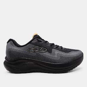 Tênis Olympikus Sagaz Masculino - Preto-Cinza