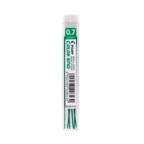Mina De Grafite Colorido Color Eno 0.7mm 6 Unidades Pilot Verde