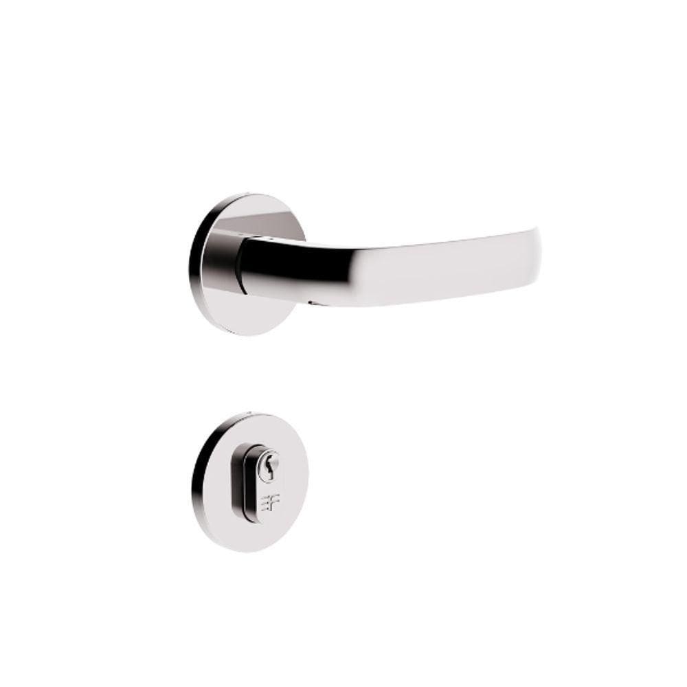 Fechadura 3f Externa 720e116 Ros. Redonda Cromado