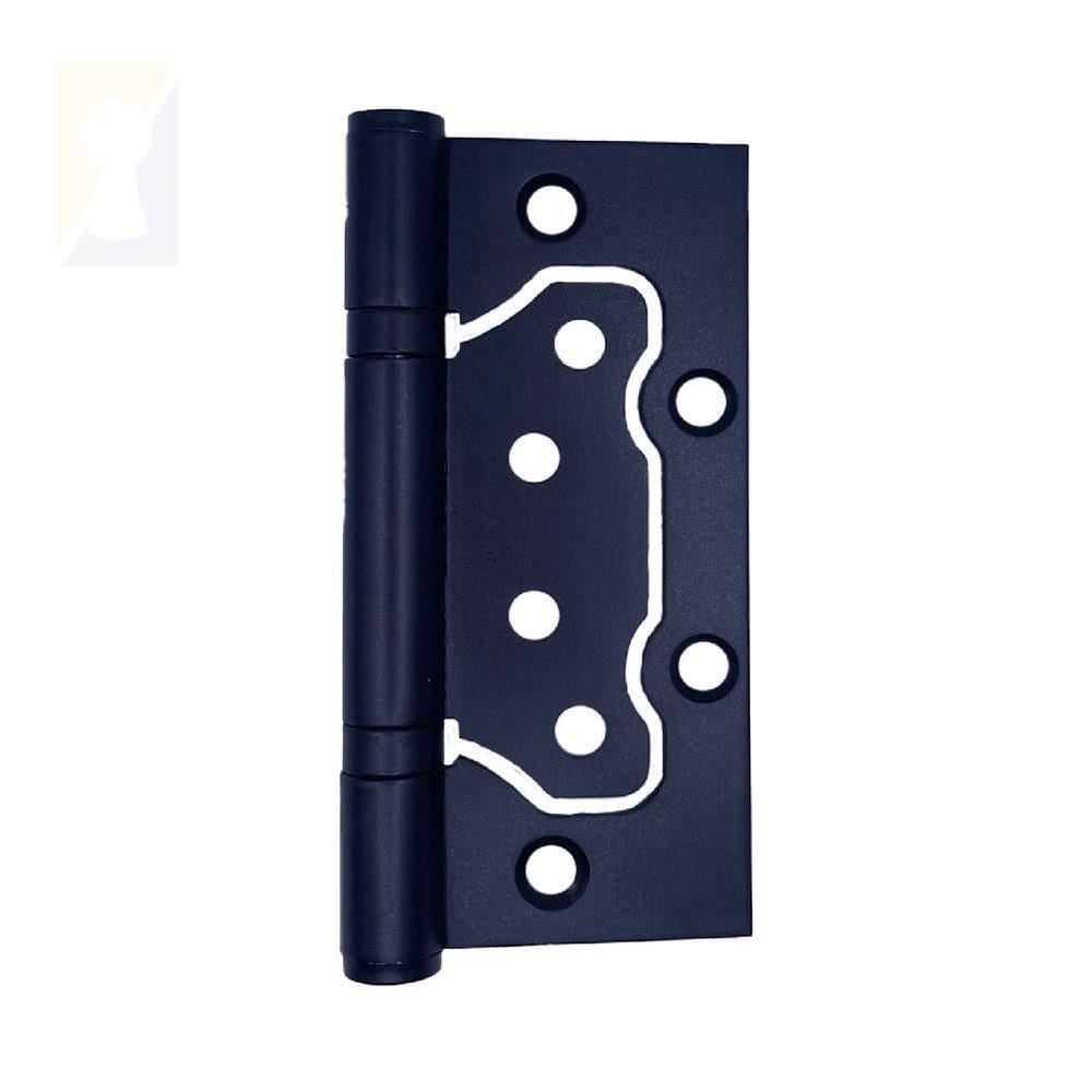 Dobradiça De Sobrepor Inox Preto