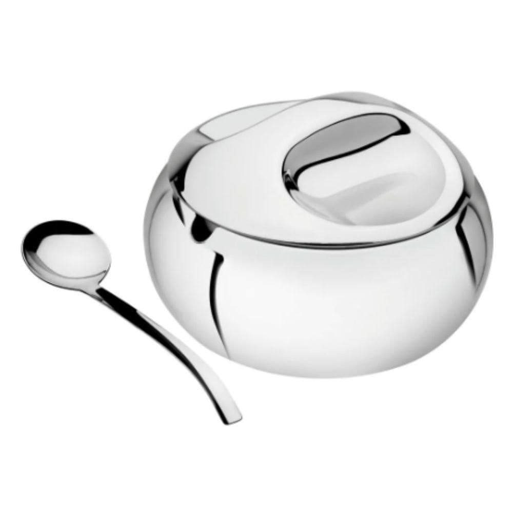 Kit Para Farinha Tramontina Service Em Aço Inox 14 Cm 2 Peças