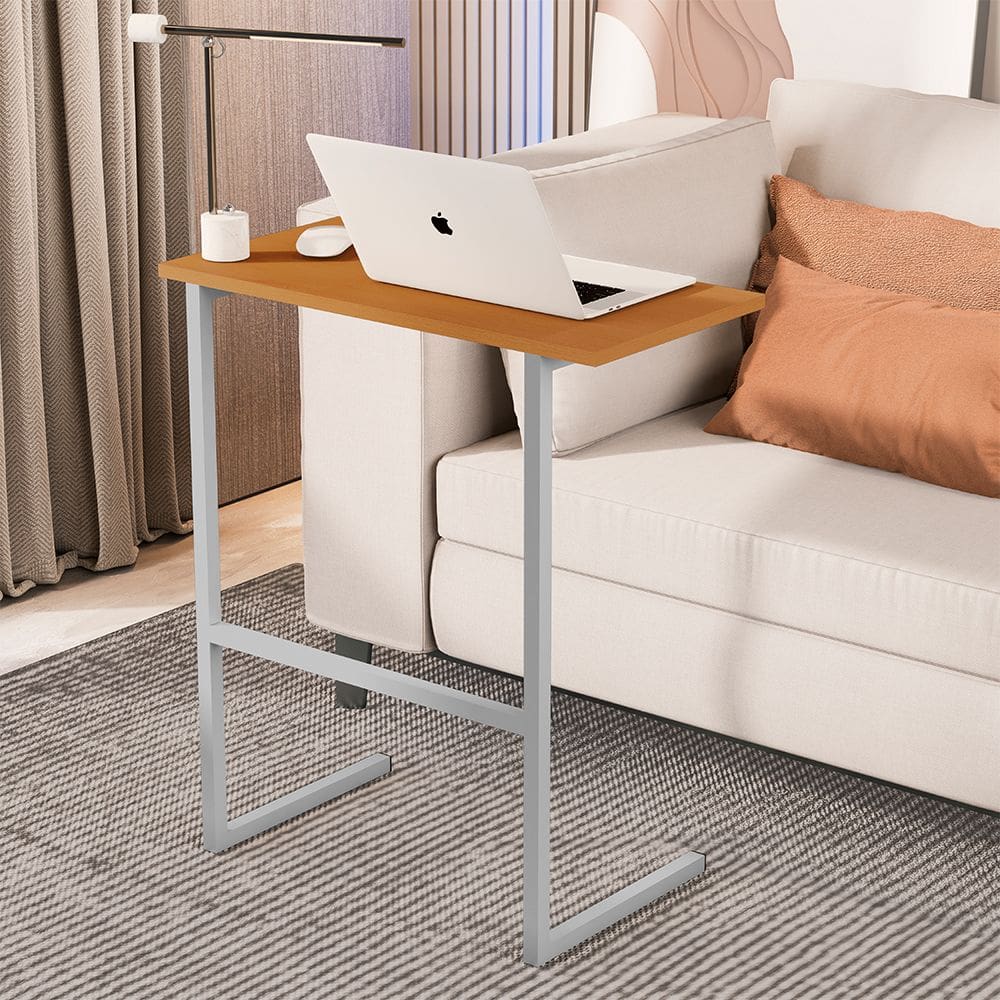 Mesa Industrial Multiuso Apoio para Notebook Thor Nature/cinza
