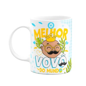 Caneca dos Avós - O melhor vovô do mundo - M3 - 325ml