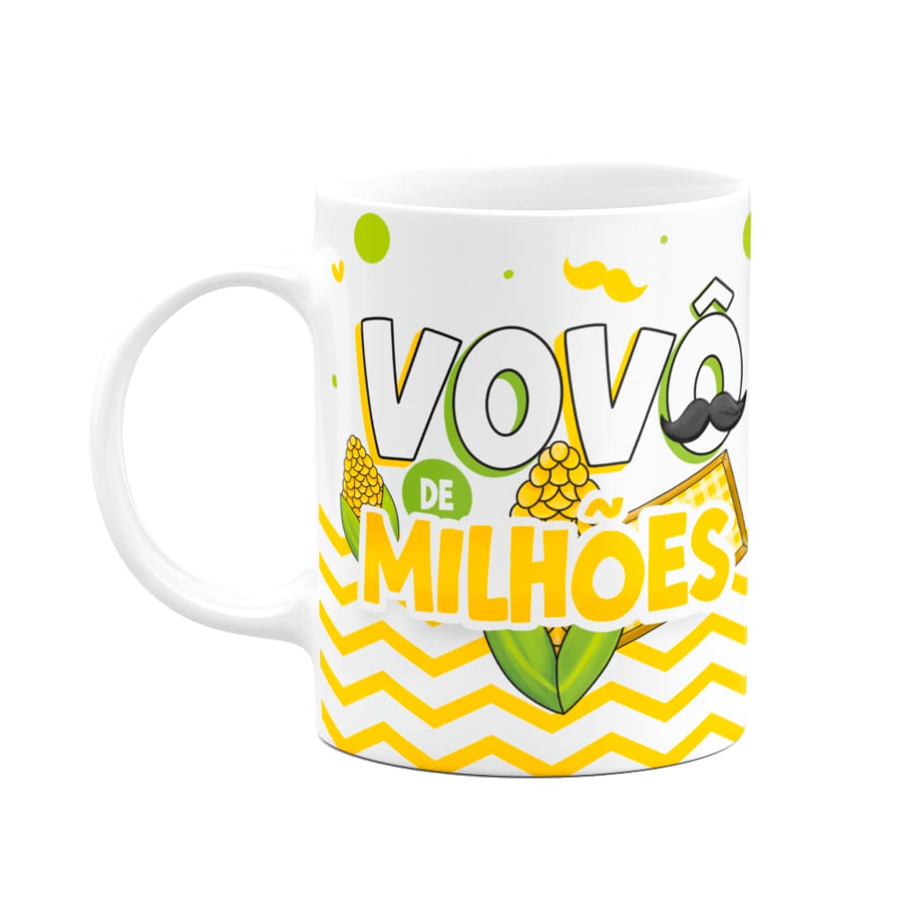 Caneca dos Avós - Vovô de milhões  - 325ml