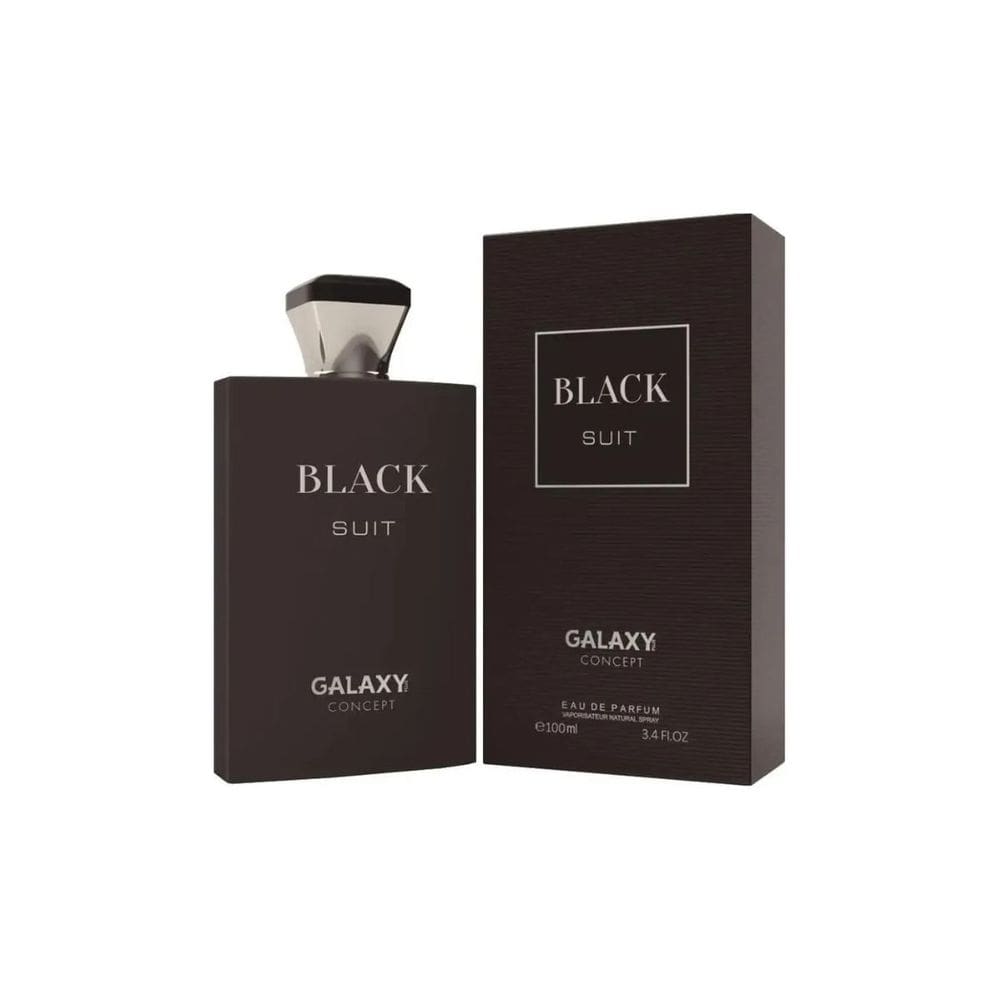 Perfume Galaxy Black Suit Masc Edp 100Ml