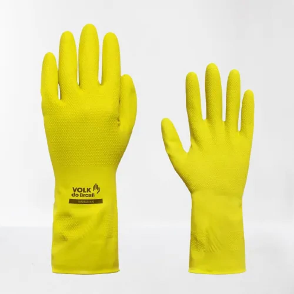 Luva Latex Verniz Silver Tam 8 Ca 16312 Volk
