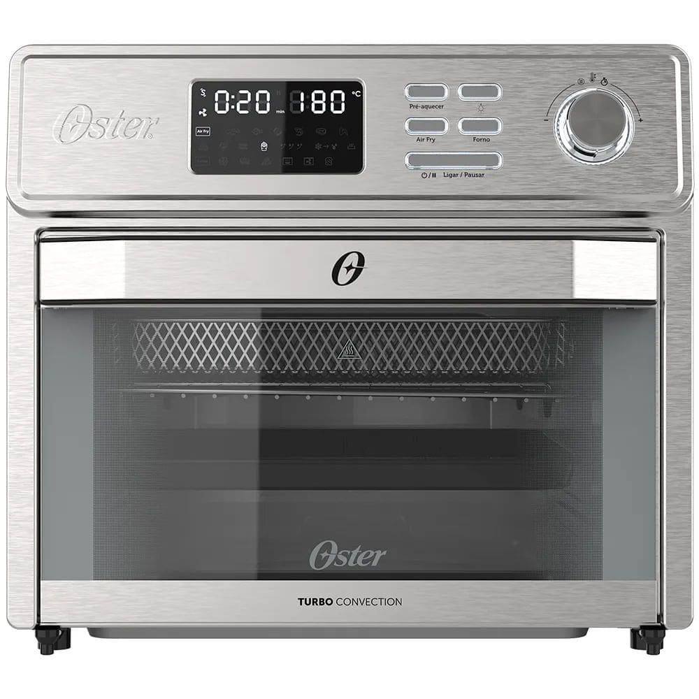Kit Forno e Fryer 25L e Torradeira Inox Oster