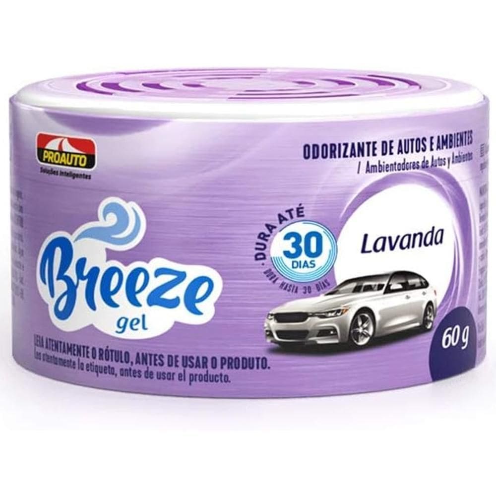 Gel Aromatizante Lavanda 60g ProAuto 1033