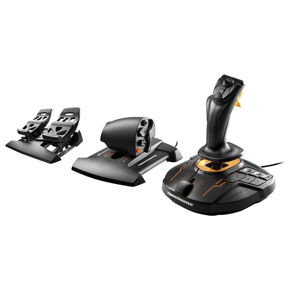 Simulador Gamer De Vôo T.16000M Thrustmaster  Joy/acel/pedal