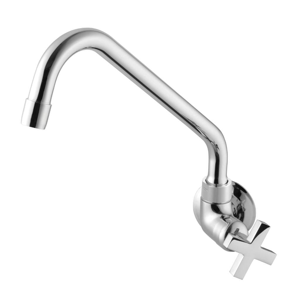 Torneira Cozinha de Parede Bica Móvel Nya Cromada Meber