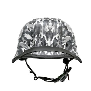 Capacete Br101 Alemão Camuflado Cinza E Branco Pp