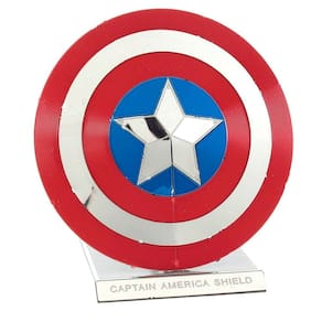 Miniatura Metal Earth Marvel Avengers Capitão America Shield