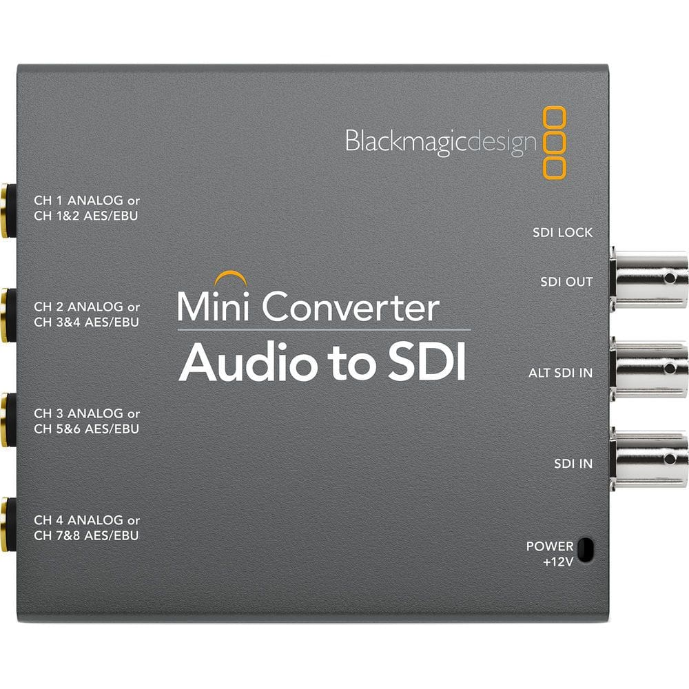 Blackmagic Acc Micro Converter Design Audio A Sdi - (Convmcauds2)