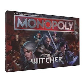 Jogo de tabuleiro Monopoly The Witcher oficialmente licenciado