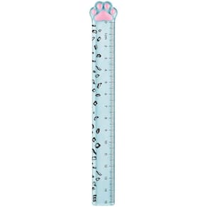 Régua Escolar Holic Pets - 15Cm - Miau-Line - 1 Uni - Tris