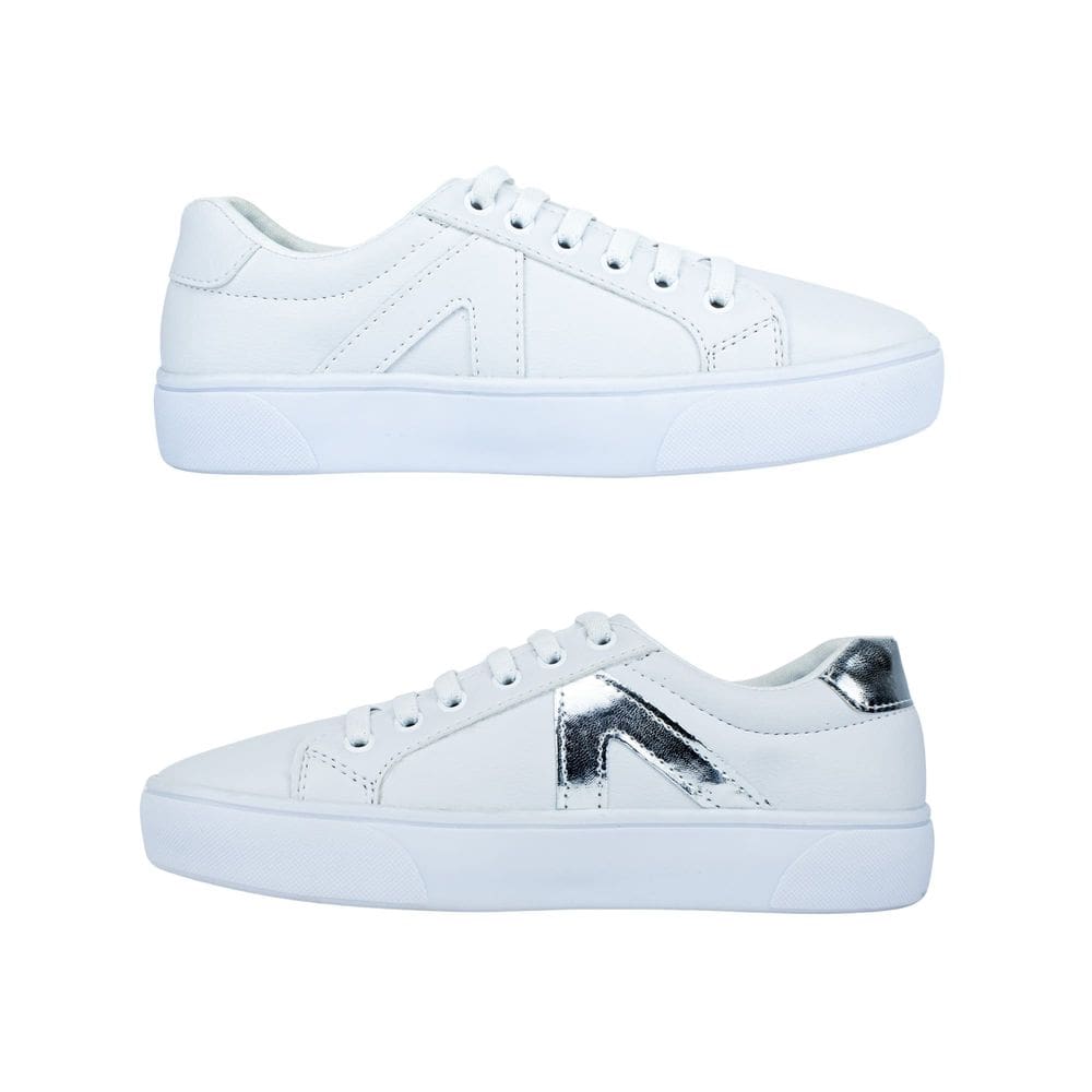 Kit Com 2 Sapatenis Feminino Atacador Elástico Calce Fácil