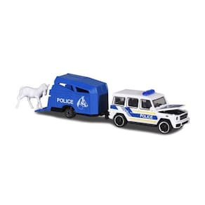 Miniatura Majorette 1/64 Mercedes G63 Policia Cavalaria