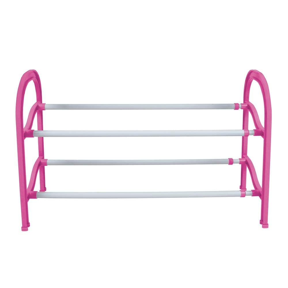 Sapateira Retrátil Azul e Rosa - Rosa