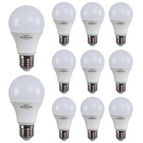 Kit 20 Lâmpadas Led Bulbo A60 9W E27 Bivolt 6500K Frio