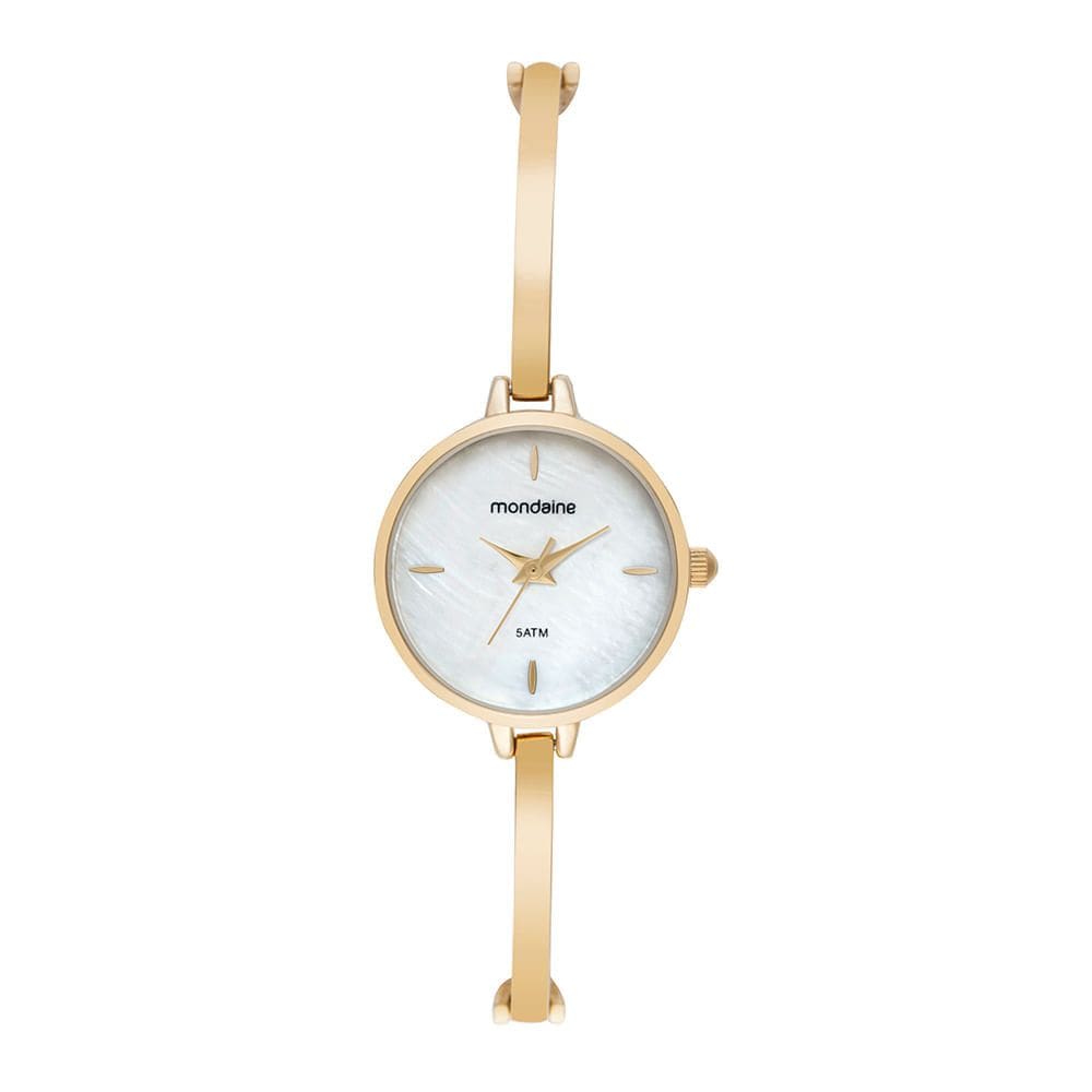 Relógio MONDAINE feminino analógico madrepérola 32909LPMVDM1