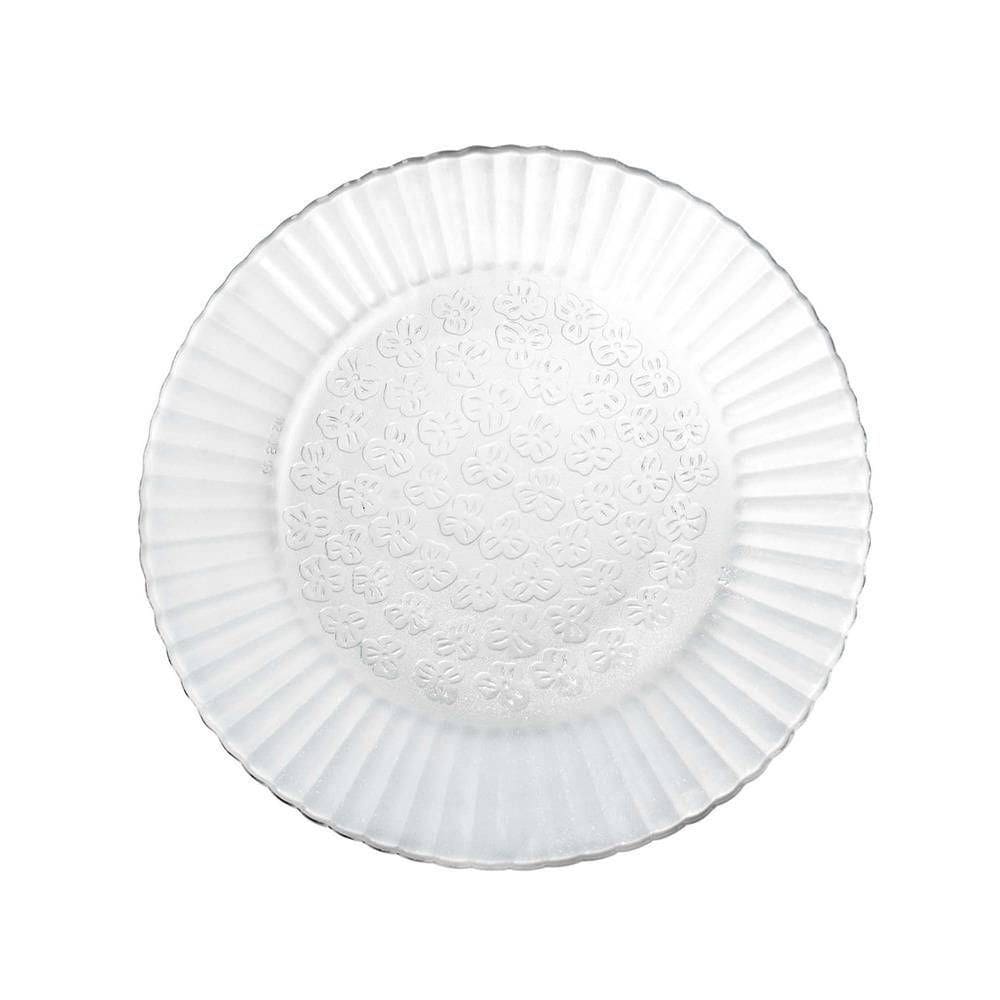 Prato de Vidro 22.4cm Fundo Duralex Primavera