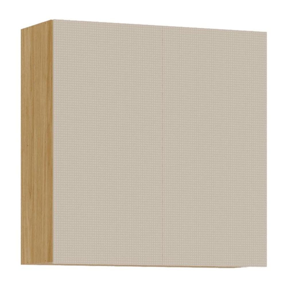 Armário Aéreo Art 6000 2 Portas 80 cm Freijó Soft - Kits Paraná