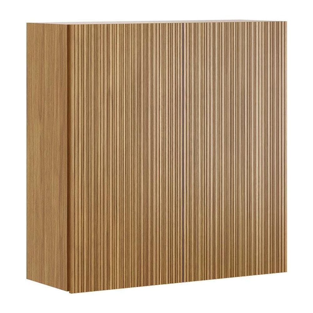 Armário Aéreo Art 6000 2 Portas 80 cm Freijó Riscatto - Kits Paraná
