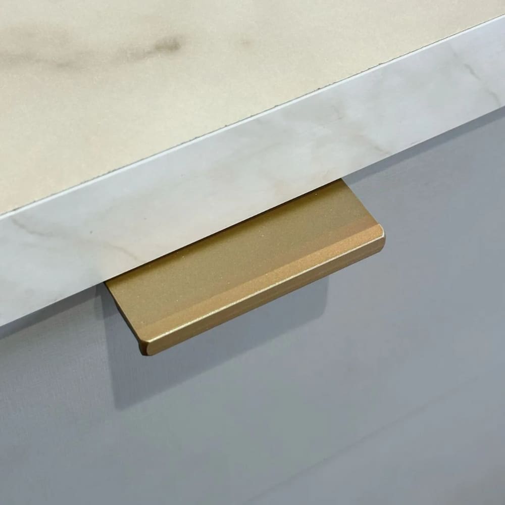 Puxador Sottile Dourado Matte 32mm Zen Design