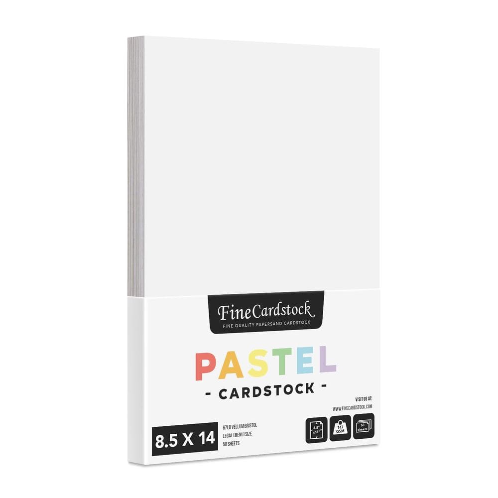 Papel cartolina S Impressão superfina 8,5 x 14 (50 folhas)