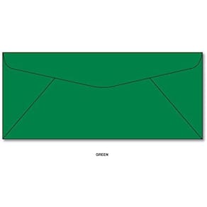 Envelopes S Superfine Printing Green #10 Business 100 Pack