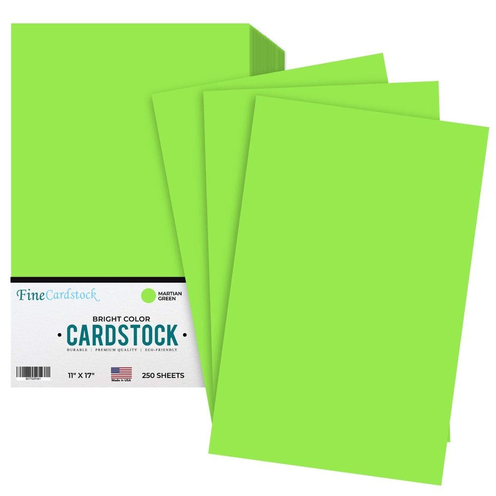 Papel cartolina, impressão superfina, 250 folhas, 65 libras, 11x17